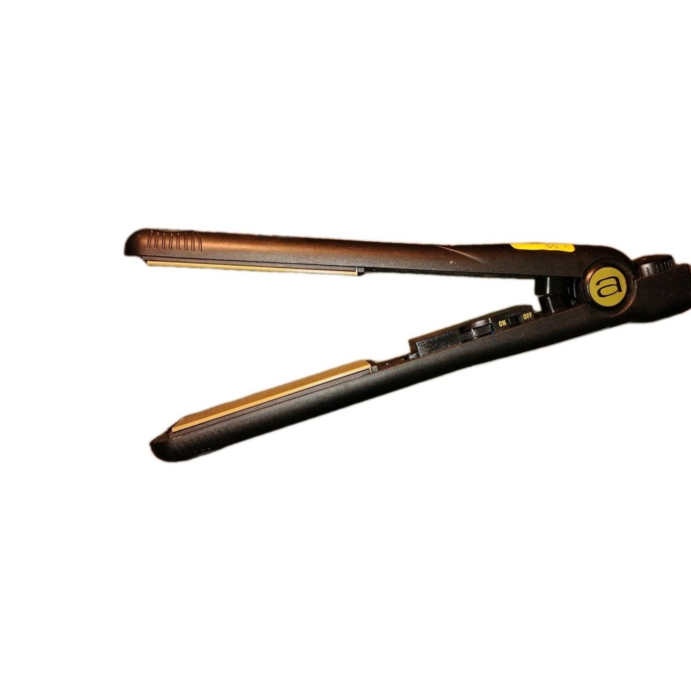 Andis‎ 1" Flat Iron Multi Heat Ceramic High Heat 450ºF Black CSI-1EA Tested Work